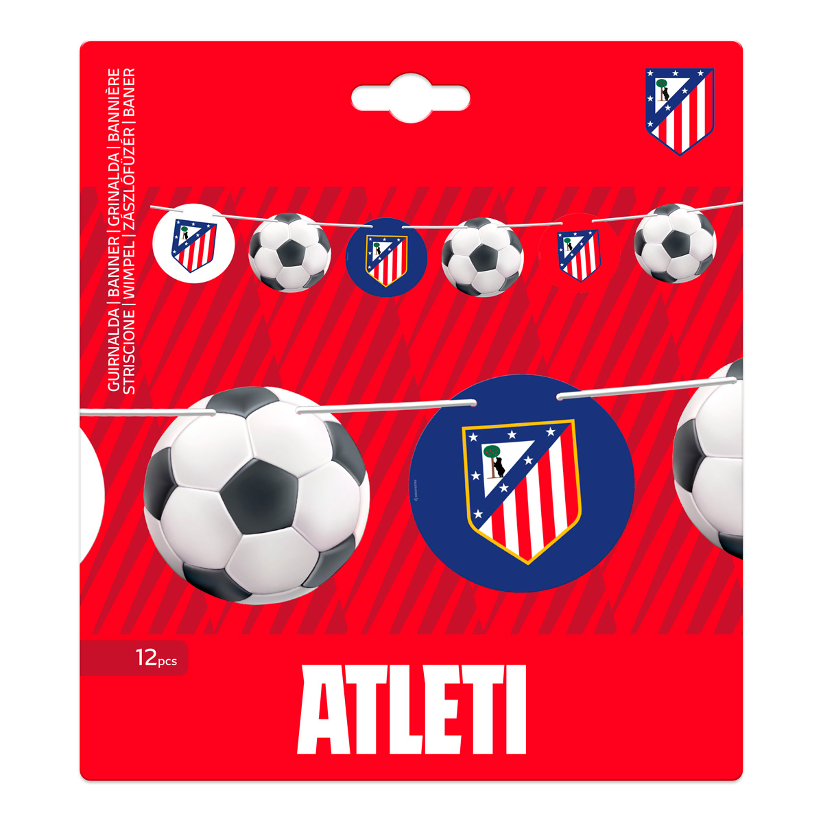 Garland balls and crests Atleti image number null